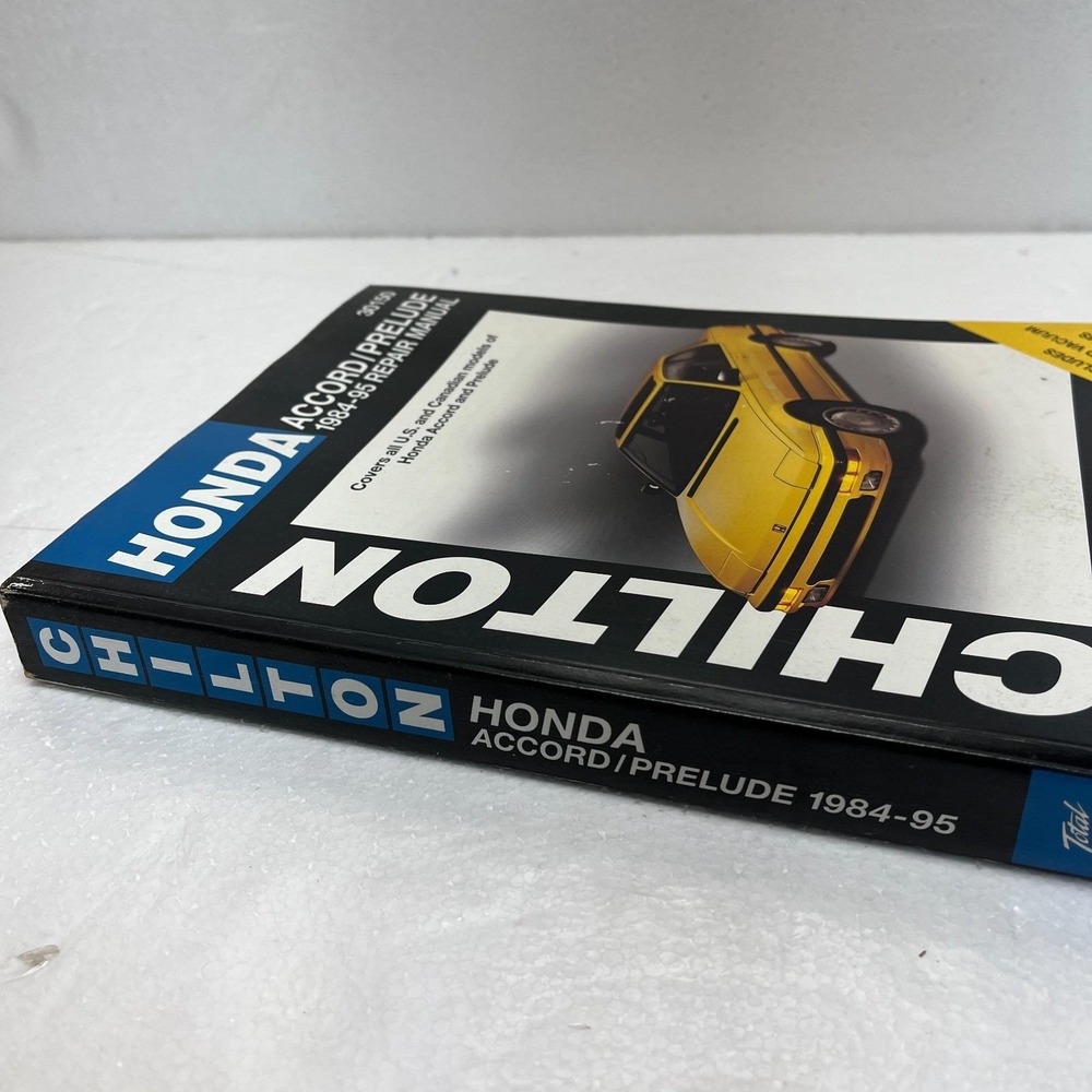 Chilton Repair Manual Honda Accord Prelude‎ Care Shop Manual 30150 1984 to 1995 - Picture 3 of 8